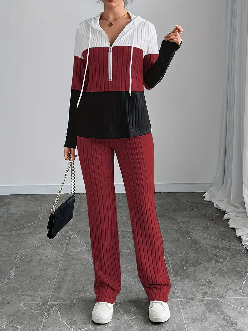 Tuta set 2 pezzi alla moda